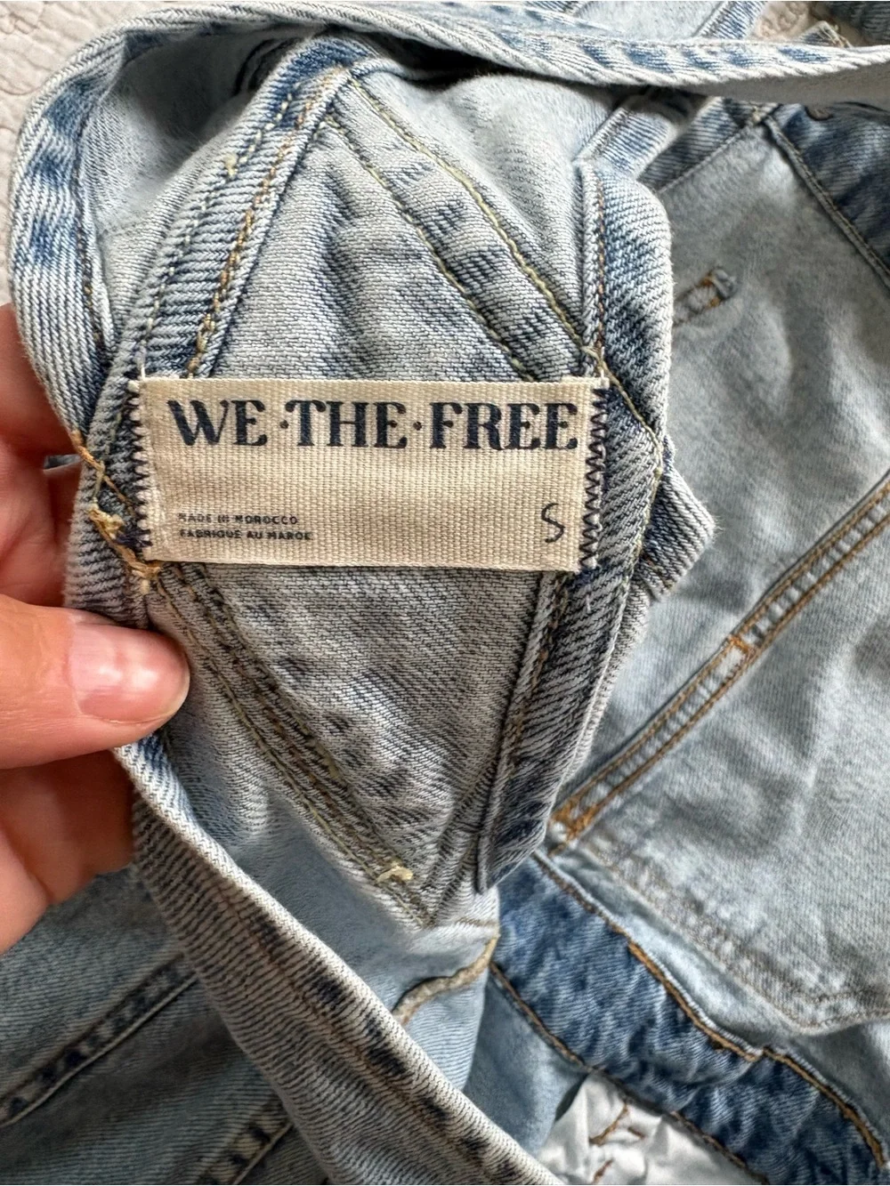 Ziggy Light Wash Denim Shortalls - Picture 6 of 7